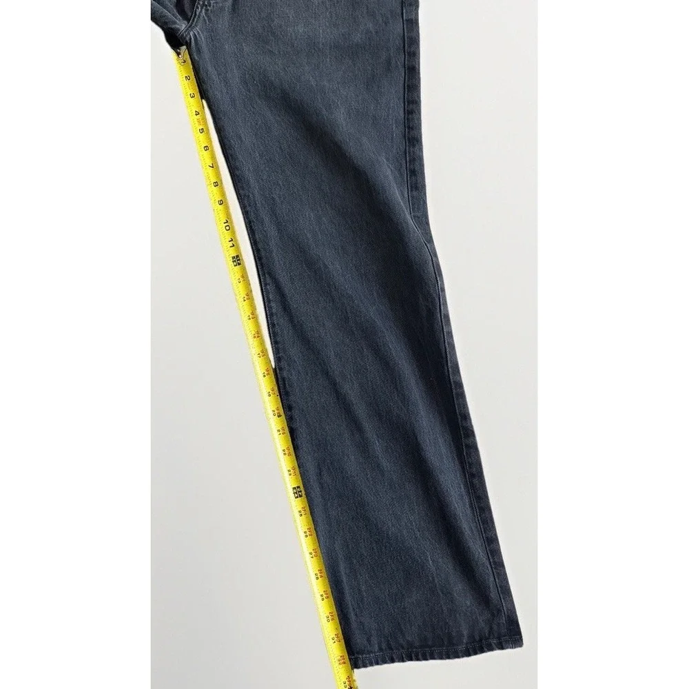 Levi's‎ 501 Original Fit Jeans Button Fly Iconic Straight Leg Black Men's 40x34